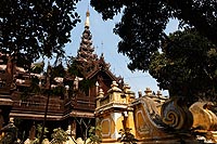 Myanmar Birmanie experience : monastère Shwe In Bin, Mandalay